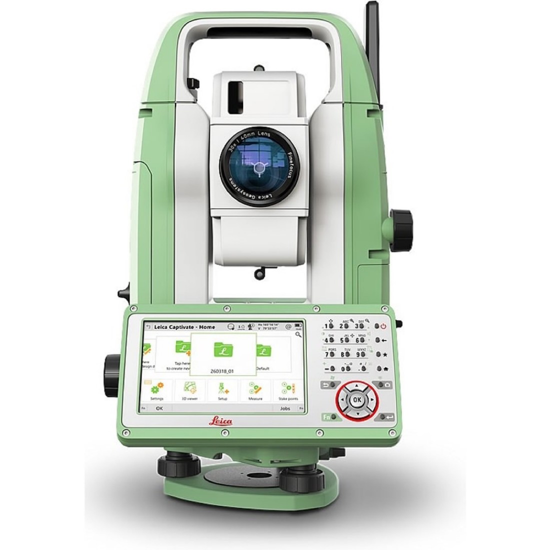 Тахеометр Leica TS10 R1000 Arctic (3"; EGL) Тахеометр Leica TS10 R1000 Arctic (3"; EGL)
